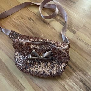 Rose gold Mickey ears fanney pack